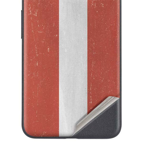 Latvia Flag Distressed Google Pixel 4a 5G Skin
